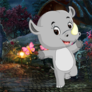 Little Rhinoceros Rescue Best Escape Game-397 APK