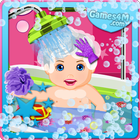 Baby Care and Bath Baby Games иконка