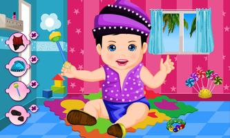 Baby Care and Bath Baby Games Ekran Görüntüsü 2