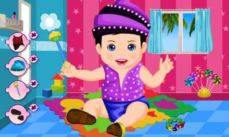 Baby Care and Bath Baby Games capture d'écran 2