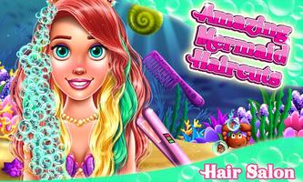 Poster Amazing Mermaid Haircuts