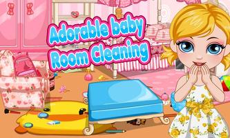 Adorable Baby Room Cleaning poster