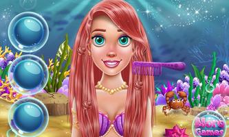 Mermaid Princess New Hairstyle captura de pantalla 2