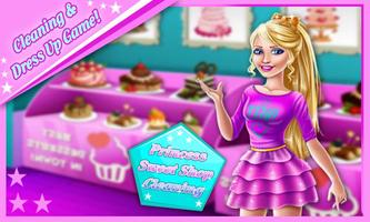 Princess Sweet Shop Cleaning plakat