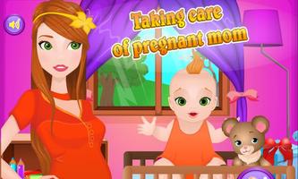 Taking Care of Pregnant Mom Poster