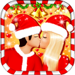 Christmas Romantic Kiss