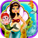 Mermaid Newborn Baby Games APK