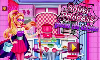 Super Princess Kitchen Clean-poster