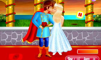 Princess Romantic Kiss captura de pantalla 1