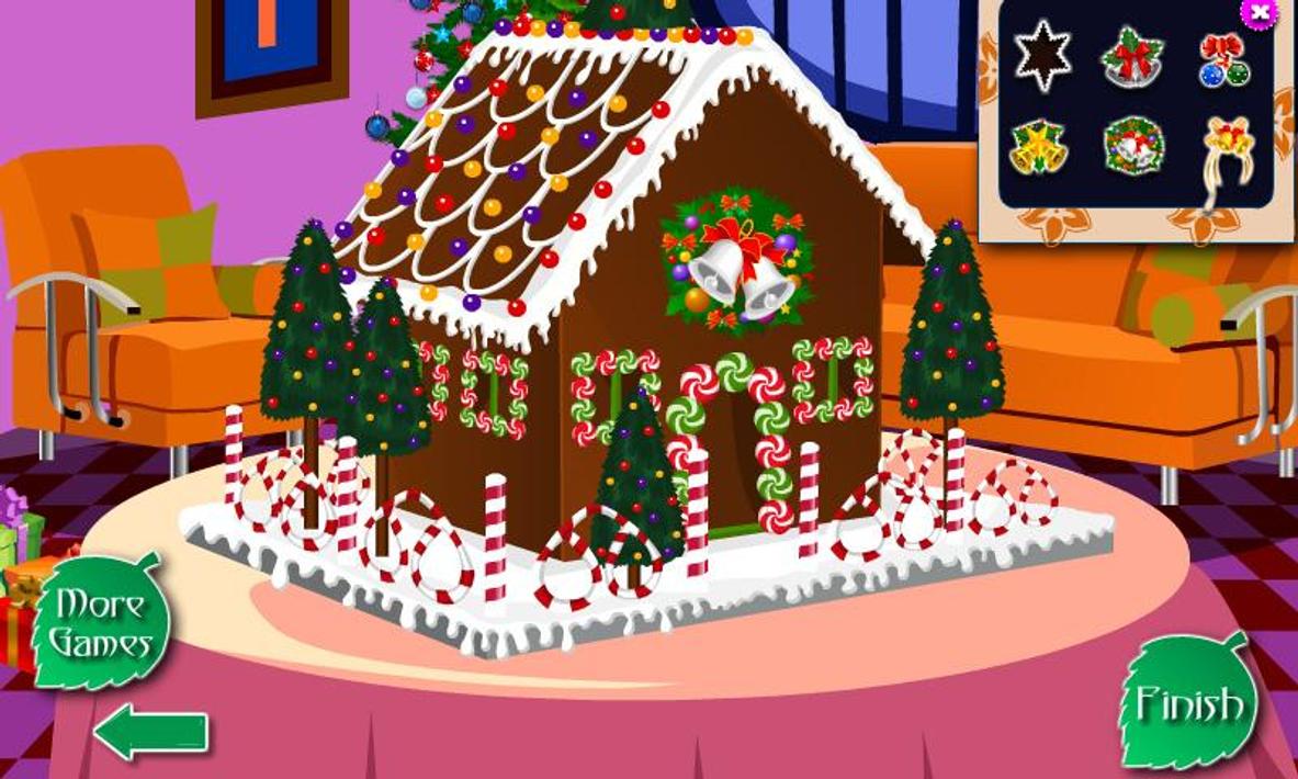Xmas Gingerbread House Cooking pour Android - Téléchargez l'APK