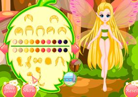 girl Butterfly dress up game Affiche