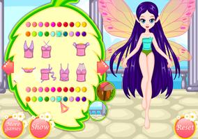 برنامه‌نما girl Butterfly dress up game عکس از صفحه