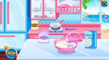 Beach Ice Cream Making Game ảnh chụp màn hình 3