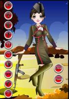 Dress up - Games for Girls - Army Girl Dress up Ekran Görüntüsü 3