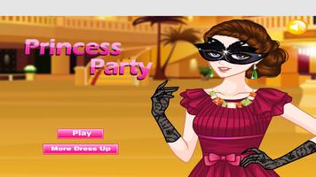 Princess Party Dress Up Game Affiche