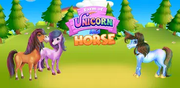 Farm of Unicorn and Horse