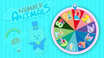 Spin Number Animals تصوير الشاشة 1