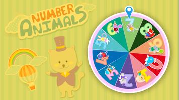 Spin Number Animals ảnh chụp màn hình 2