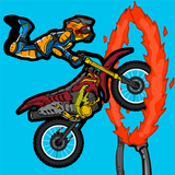 Risky Rider Racing On Bike icône