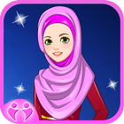 Hijab Dress Up and make Up simgesi