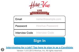 HireVue Live 海报