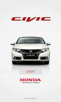 Honda Civic NL الملصق