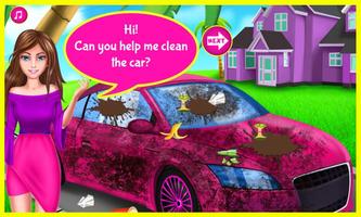 Cool Girl Car Cleaning اسکرین شاٹ 1