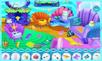 Mermaid Princess Messy Room screenshot 1