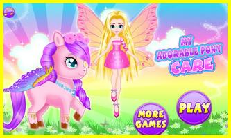 My Adorable Pony Care Affiche