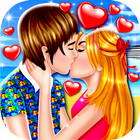 Summer Beach Party Kissing icône