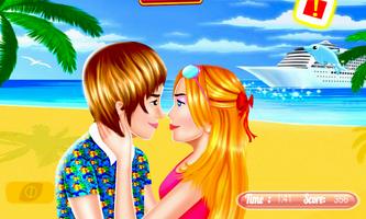 Summer Beach Party Kissing capture d'écran 1