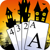 Pyramid Solitaire on Halloween icon