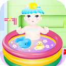 Cute Baby Bath Game HD APK
