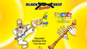 Black Belt Recorder Teacher plakat