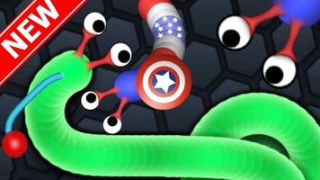 Snake Online Worm تصوير الشاشة 2