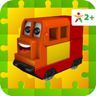 Happy Train Jigsaw Puzzle: Train games ไอคอน