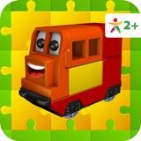 Happy Train Jigsaw Puzzle: Train games icône