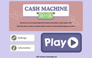Cash Machine ATM Cartaz