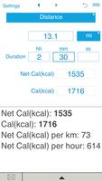 Calories Burned Running الملصق