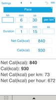 Calories Burned Running تصوير الشاشة 1