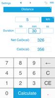 Calories Burned Running تصوير الشاشة 3