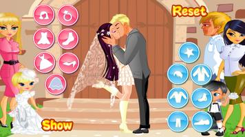 Wedding Kiss Dress Up capture d'écran 2