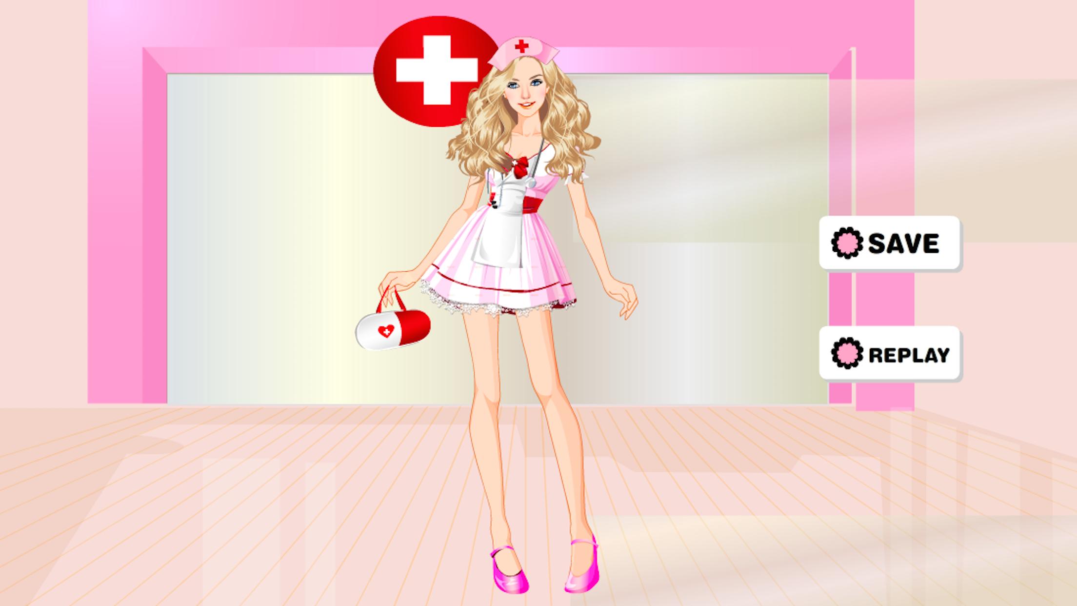 Nurse Girl Dress Up For Android Apk Download - pink nurse outfit roblox