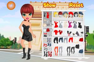 Romantic Girl Dress Up Plakat