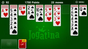 Spider Solitaire Jogatina 截图 1