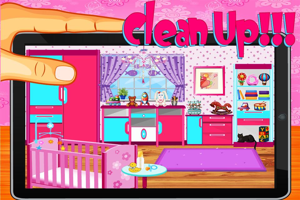 This room clean every. Baby Room Cleaning игра. Бэби рум игра.