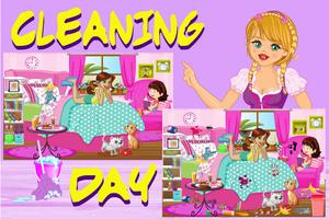 Cleaning Day Game For Kids-poster