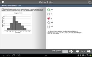 AP Exam Prep Statistics LITE capture d'écran 2