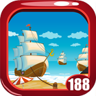 Caribbean Pirate Girl Rescue Game Kavi - 188-icoon