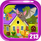 Cute Bat Rescue Game Kavi - 213 icône